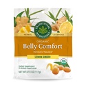 Traditsioonilised ravimid, orgaaniline kõhumugavus Lozenges Lemon Ginger, leevendab iiveldust, 30 individuaalselt pakitud kreemid