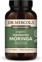 Dr Mercola - Biodynamic Organic Fermented Moringa Dietary Supplement, 270 Servings (270 Tablets)