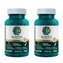 NEURIVA Ultra Brain Supplement vaimse häire, mälu, fookus ja kontsentratsioon kliiniliselt testitud Cognivive, neurofaktor, fosfatidüülseriin, vitamiinid B6 & B12, 60 loend kapslid (2 Pack)