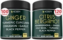 Bund 5in1 Ginger Supplement & 6in1 Citrus Bergamot Supplement