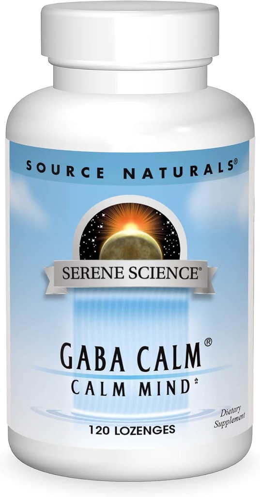 Allikas Naturals Serene Science, GABA Calm Kiire lahustamine Piparmündi maitse - 120 kreemi
