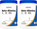 Beeta-Alanine 500 Gram Pudelid (2 Pakend 1 KG) - Puhas beeta-alaniin