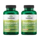 Swanson Prebiotic Fiber Capsules with NutraFlora FOS for Gut-Health-Conscious Adults Seeking Digestive Flora and Immune Support - 750 mg (120 Vegan Capsules, 2 Pack)