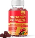 Berberine Supplement Gummies (1200mg) koos Ceyloni kaneeli, kurkum, piimaohakas ja artišokk - suhkruvaba, gluteenivaba, GMP kvaliteet