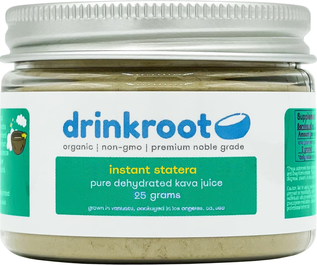 Instant Statera Vanuatu Kava - puhas orgaaniline dehüdreeritud kava mahl saarelt 25g, 0,88 Ounce (pakk 1)