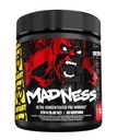 Mutant Madness | Pre Workout Pulber Performance ja Pump Blend sisaldavad L-tsitrulliin, beeta-alaniin, tauriin, L-türosiin | 270G (9,52 OZ) 30 Serving | Fruit Punch