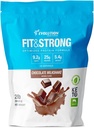 Evolution Advance Nutrition Fit & Strong - puhas vadakuvalgu pulber BCAA-ga, 100% rohutoit, kiire imendumine ja kiire seedimine optimaalseks lihaste taastamiseks, looduslik maitse - 2 naela (šokolaad)