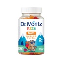 DR. MORITZ Kids Multivitamiin Gummies - koos lastega vitamiinid A C D E B6 B12 Tsink ja rohkem - täielik igapäevane tugi - taimetoitlased ja mitte-GMO multivitamiinid lastele (180 loend)