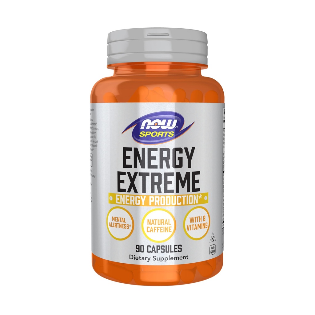 NOW Foods Sport Toitumine, Sport Energy Extreme B-vitamiinide ja muude kofaktoritega nagu kroom, magneesiummalaat ja karnitiin, 90 Veg kapslid