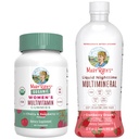 MaryRuthi multivitamiin Gummies naistele (kirss ja vaarika) ja vedel ööseks multimineraal (Jõhvikas) | Clean Label Project Verified® | Vegan, Non-GMO | Ilu, uneaeg, üldine tervis