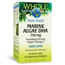 Looduslikud tegurid kogu maa ja meri, mere DHA Omega-3, 30 taimetoitlast softgels