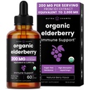 NutraChamps Black Elderberry Syrup, Potent 2000mg 10: 1 Extract Sambucus Elderberry Syrup Antioksüdant, Drops Berry Maitse, Vedel Elderberry Extract Sugar-Free 2oz, Immun Support