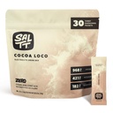 SALTT Elektrolüüdid Maitsestatud Joogi Segu - Kakao Loco - 30 Hüdraadipaketti - Magneesium, Kaalium, Naatrium, Trace Minerals - Nullsuhkur Ja Gluteenivaba - Travel Essentials
