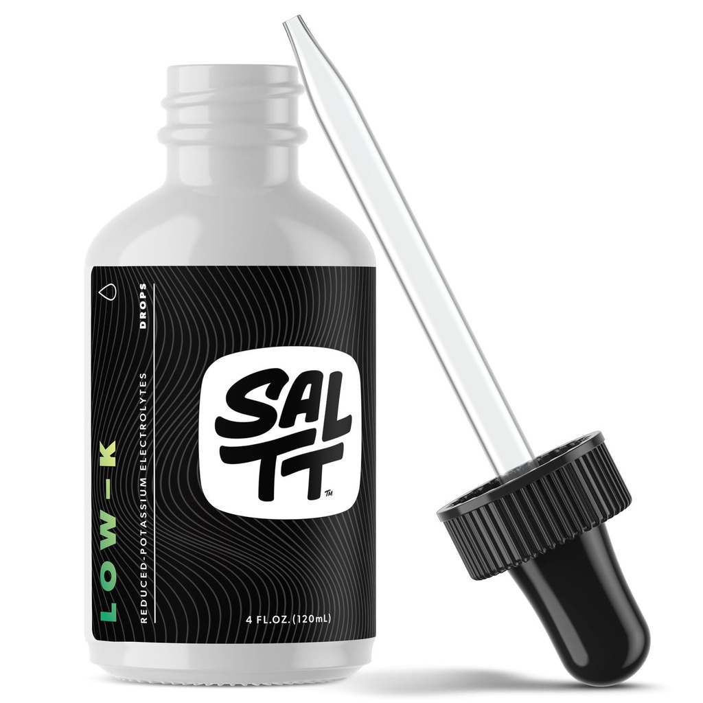 SALTT Low-K paastutilgad | Naatrium ja iooniline magneesiumi paastumislisand | Vahelduvad paastumineraallisandid | Elektrolüütide replenisher | 120 ml Dropper pudel