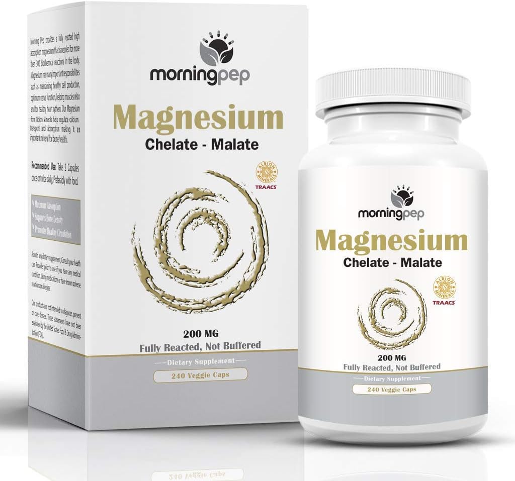 Magneesium Bisglütsinaat Kelaat 240 Vegi Caps 200mg Elemental per Serv