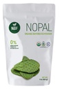 NBF NATURA BIO FOODS - Organic Nopal Cactus Mixing Powder | Keto & Sugar-Free Fiber Supplement | Gut Support | Ideal for Smoothies & Juices | Vegan Friendly, 16 Ounce (Pack of 1)