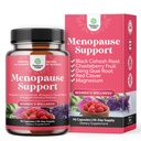 Täielik taimse menopausi täiendus naistele - mitmekordne menopausi leevendamine hormoonide tasakaal naistele öösel meeleolu ja rohkem koos Dong Quai Vitex Chaste Berry ja Black Cohosh - Mini Caps