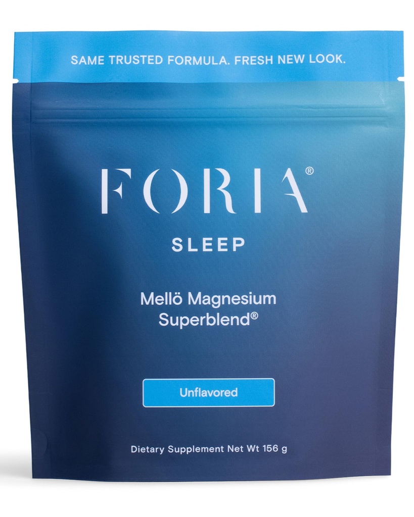 mellö Magneesium Supplement Superblend Pulber - Magneesium Glütsinaat L-Theanine, GABA ja 70 Trace Minerals - Toetab Sleep, Lõõgastav, Tasakaalustatud Energia - Maitsestamata, 30 Serving