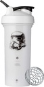 BlenderBottle Star Wars Shaker Bottle Pro seeria sobib ideaalselt proteiini raputamiseks ja enne treeningut, 28-Ounce, Stormtrooper