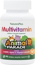 Natures Plus Animal Parade Suhkruvaba Laste Multivitamiinid - Assorteeritud Kirss, Viinamarjad Ja Apelsini Maitsed - 90 Närimistabletti - 45 Kokku Serving