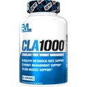 Evlution Konjugeeritud linoolhape CLA täiendus Toitumine Lean Lihasmassiehitaja & Rasvapõletaja meestele ja naistele - Stimulant-Free Safflower põhinev CLA 1000mg Blend per Serving (90 Servings)
