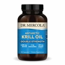 Dr Mercola Antarktika krillõli kahekordse tugevusega - 2000 mg - Omega-3 toidulisand EPA & DHA-ga - toetab aju, südant, liigeseid ja immuunsust - GMO-vaba ja gluteenivaba - 90 kapslit (30 serveerimist)