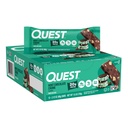 Quest Nutrition Mint Chocolate Chunk Protein Bars, 20g Valk, 1g Suhkur, 4g Net Carb, Gluteenivaba, Keto Sõbralik, 12 Count