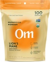 Om Lion's Mane Seenepulber - Orgaaniline Seenelisand ja Nootroopne - Mälu, fookuse ja närvide tervis, 7.05 oz (100 Servings)
