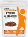 BulkSupplements.com Pygeum Africanum Extract Powder - alates Pygeum Bark, Nutritional Supplement - Gluteenivaba - 5 g per Serving, 100 g (3,5 oz) (pakk 1)