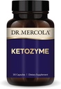 Dr Mercola Ketozyme, 30 kapslit, mitte-GMO, Gluteenivaba, Sojavaba