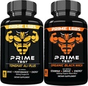 Prime Labs Tongkat Ali Plus (60 ct) + Organic Black Maca kapslid (60 ct)