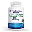 Advanced Joint Support and Relief, Glükoosamiin Chondroitin, tsink, vask, valmistatud USA-s, 90 taimset tabletti