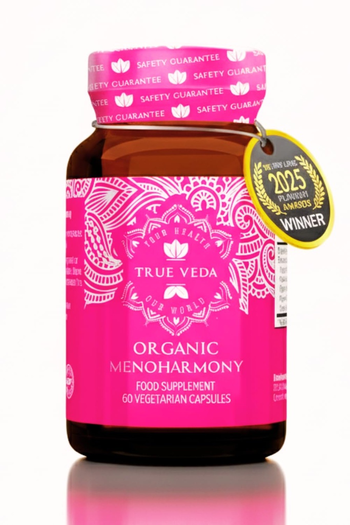 Menopausi lisandid naistele - USDA orgaaniline | Menopausi tugi | Naiste hormoonide tasakaalu lisand | Samuti toetab premenopausi ja perimenopausi | 60 vegankapslit