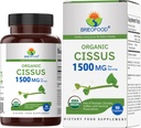 Brieofood Organic Cissus Quadrangularis 1500mg , 45 Servings , Taimetoitlane , Gluteenivaba , 90 taimset tabletti