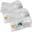 Pill Pouch kotid - (Pack of 400) 3 " x 2.75" - BPA-free, Poly Bag ühekordseks kasutamiseks Zipper pillid kotid, Daily AM PM Travel Medicine Korraldaja ladustamise kotid, parim selge korduvkasutatav koos kirjutamine sildid