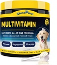 Koerte vitamiinid, koerte multivitamiini pulber, probiootikumid, glükoosamiin, oomega 3, tugisool, liigesed ja liikuvus, sügelev nahk ja kate, mineraalid ja antioksüdant immuunsüsteemi tervise jaoks, igapäevased olulised koerte toidulisandid