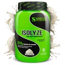 Liikide toitumine Isolyze Whey Protein Powder, 100% vadaku isolaat lihaste ehitamiseks, 27,5 g valku Scoopi kohta, suhkrut ja madalat rasva (Vanilla Ice Cream, 22 Servings)