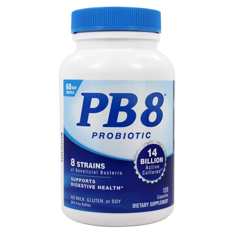 Toitumine Nüüd - PB 8 Pro-Biotic Acidophilus - 120 kapslit (pakk 2)