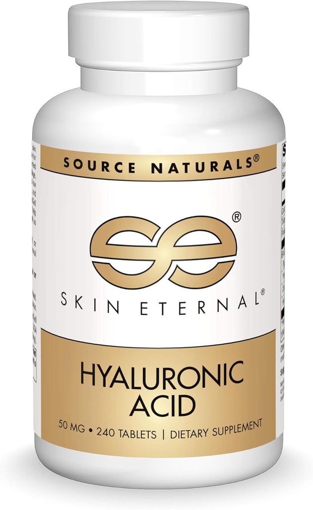 Allikas Naturals Naha igavene hüaluroonhape, 50 mg - 240 tabletti
