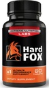 Hard Fox - # 1 Ultimate Performance - 3" Lisatud suurus 60 päeva - Laienemise pillid meestele - Super Drive, tugevus, suurus, vastupidavus - 60 Count