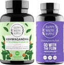 Happy Healthy Hippie Go koos Flow Menopause Support & Organic Ashwagandha