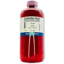 Tõeline kolloidne kuld - 25 ppm - 99,99+% puhtus - 500 ml (16,9 Fl Oz) selges BPA-vabas plastpudelis - valmistatud USAs