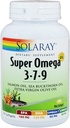 Solaray Super Omega 3-7-9 vitamiin D-3 ja lõheõli, 120 Softgels
