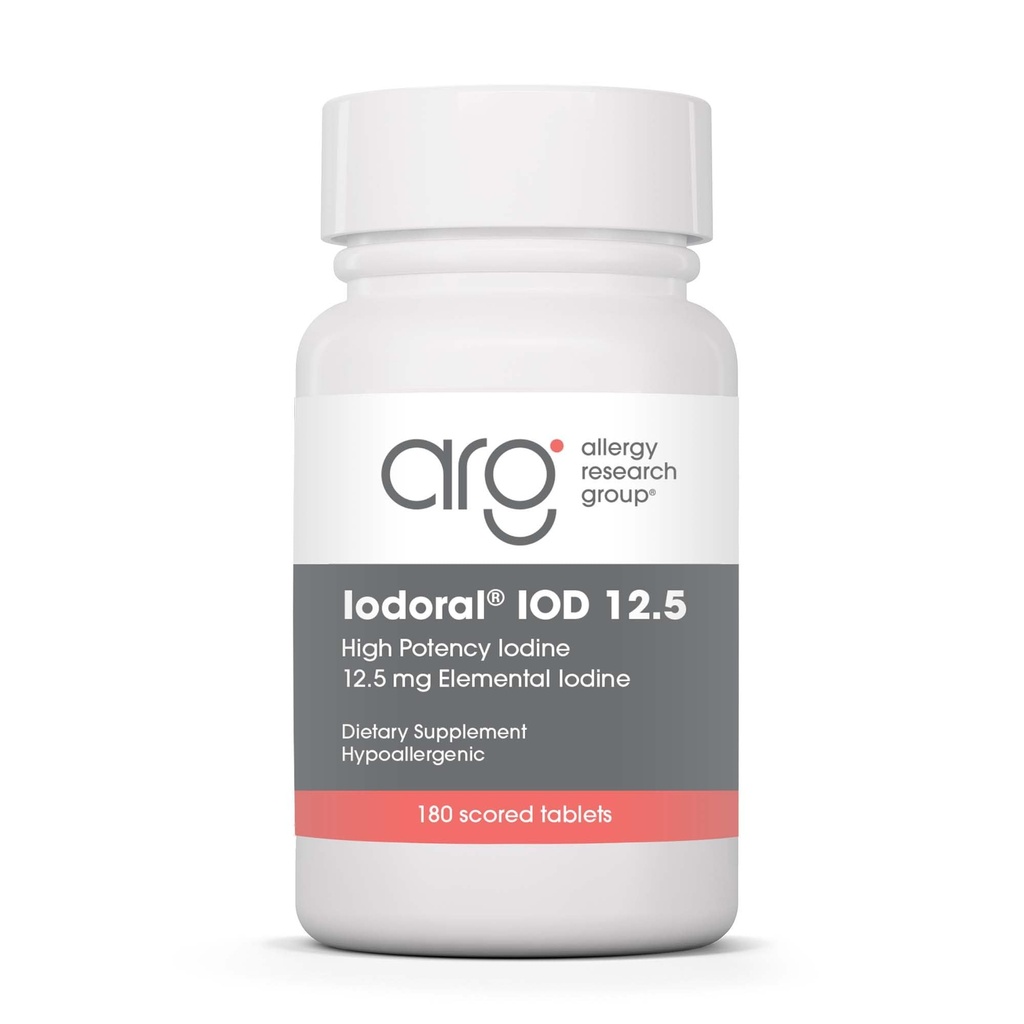 Optimox Iodoral 12, 5 mg täiendus - joodilisand, kilpnäärme tugi naistele ja meestele, lugoli lahuse tabletid, kaaliumjodiidi tabletid, igapäevane mineraalide kompleks - 180 loend