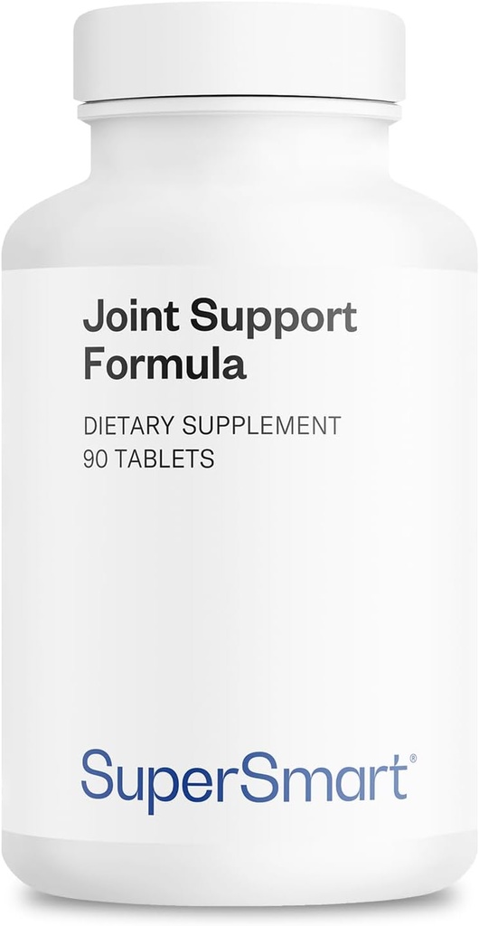 Supersmart ühine tugi valem (High Potency Complex) - koos Glükosamiini, kondroitiin, hüaluroonhape, MSM - ühine tugi täiendada | Mitte-GMO & Gluteenivaba - 90 tabletti