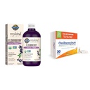 Eluaed Orgaanika Taimepõhine Elderberry Immune Syrup 6.59 fl oz (195 Ml) & Boiron Oscillococcinum leevendamiseks gripilaadsed sümptomid kehavalu