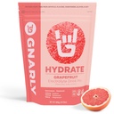 Gnarly Nutrition Hydrate Electrolyte Powder – Ruby Red Grepefruit Harjutus Hüdratiivjoogisegu – NSF sisu sertifitseeritud – elektrolüütide lahendus, jõudlus ja taastamine – Ruby Red Grepefruit, 14.10 oz