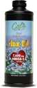 Cal Linaõli, Külmpressitud Linaseemned, Kõrge Omega 3 Rasvhape, Rafineerimata Linaseemneõli, Puhas Linaseemneõli Vedel täiendus liigese, naha ja südame tervise toetamiseks - 32 oz