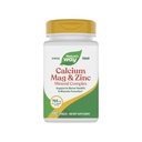 Nature's Way Calcium Magnesium & Tsink Mineral Complex, toetab luu tervise ja lihaste funktsiooni *, immuunsüsteemi tugi *, 765 mg 3-kapsli serveerimise kohta, Gluteenivaba, 100 kapslit (pakendamine võib varieeruda)