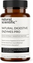 Seedeensüümid Pro - 18 looduslikud ensüümid seedimiseks Papaya, ananass & More - probiootikumide ja prebiootikumidega - taimepõhine - 60 kapslit - Premium toidulisand